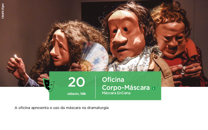 OFICINA GRATUITA "CORPO-MÁSCARA" NO SESI ITAPETININGA 