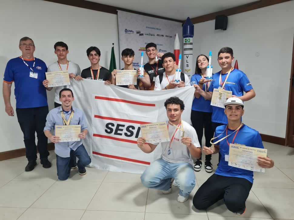 SESI ITAPETININGA SE TORNA BICAMPEÃO DA JORNADA DE FOGUETES