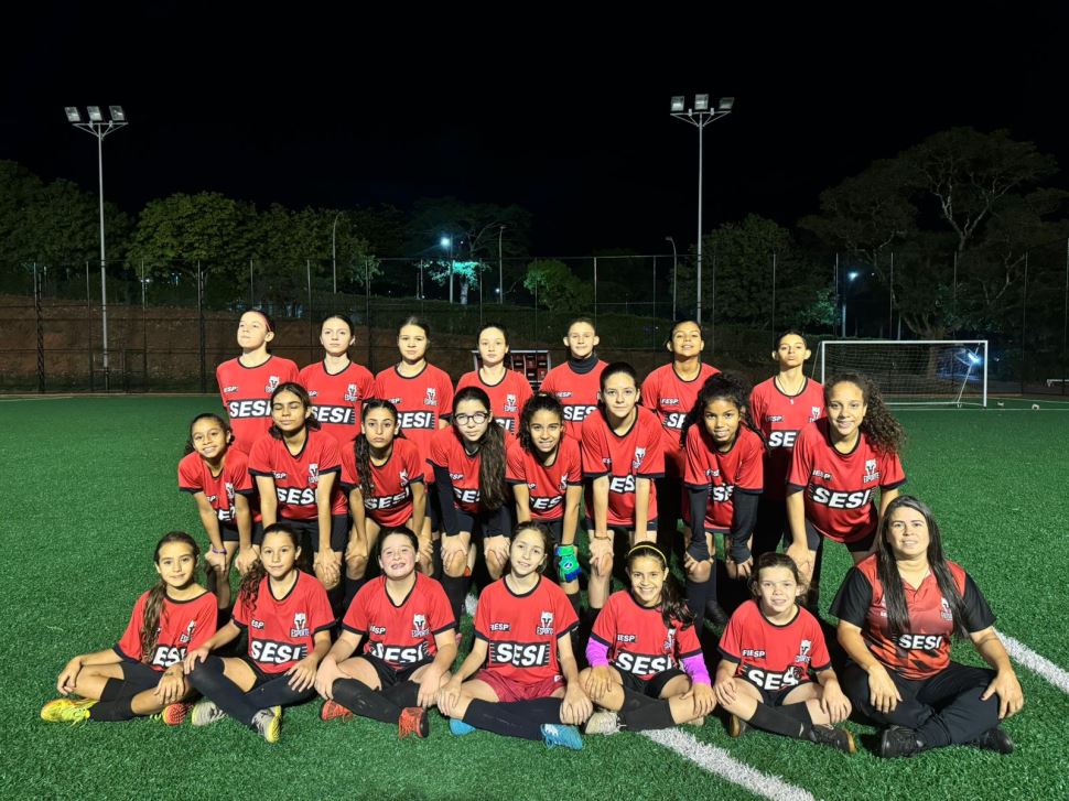Inscrições abertas para o Futebol Feminino gratuito no SESI Tatuí