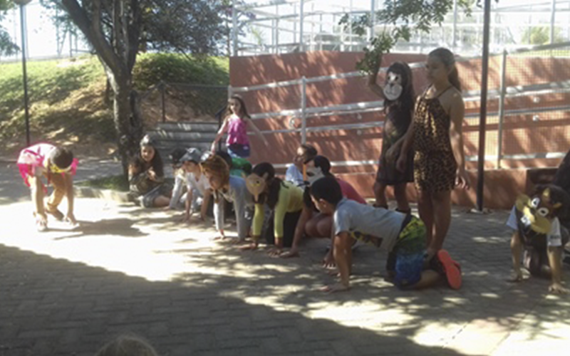 Alunos do 3º ano do Ensino Fundamental encerraram o mês de agosto com apresentações de teatro