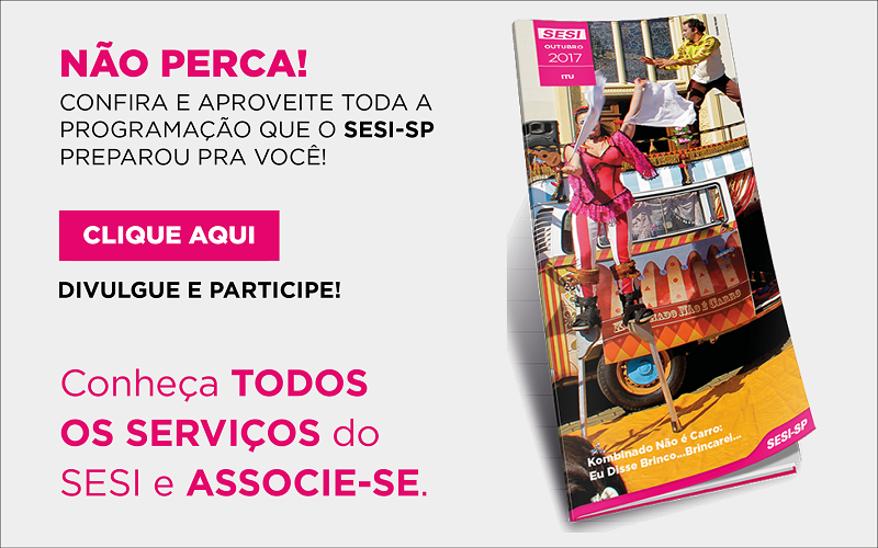 Confira a programação de outubro de 2017