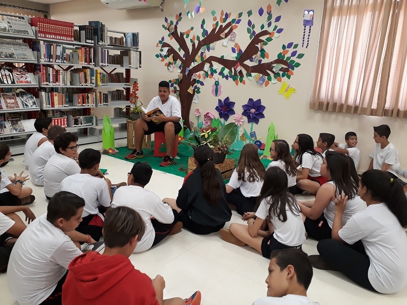 Alunos do CE 026 homenageiam Cecília Meireles na Semana do Livro e da Biblioteca 