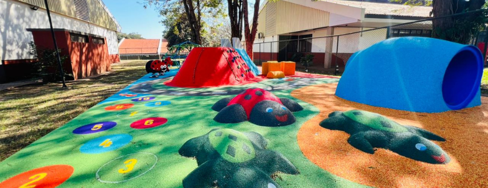 SESI Jaú inaugura novo parquinho com manhã especial para as crianças