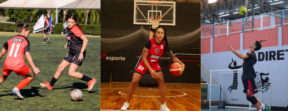 SESI Jaú abre seletivas para equipes de aperfeiçoamento do basquete, futebol e vôlei