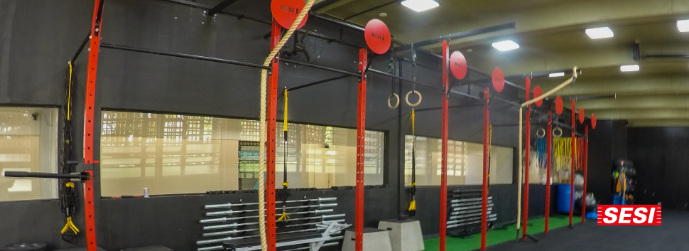 Nova sala de treinamento funcional no CAT SESI Jundiaí com novos horários 