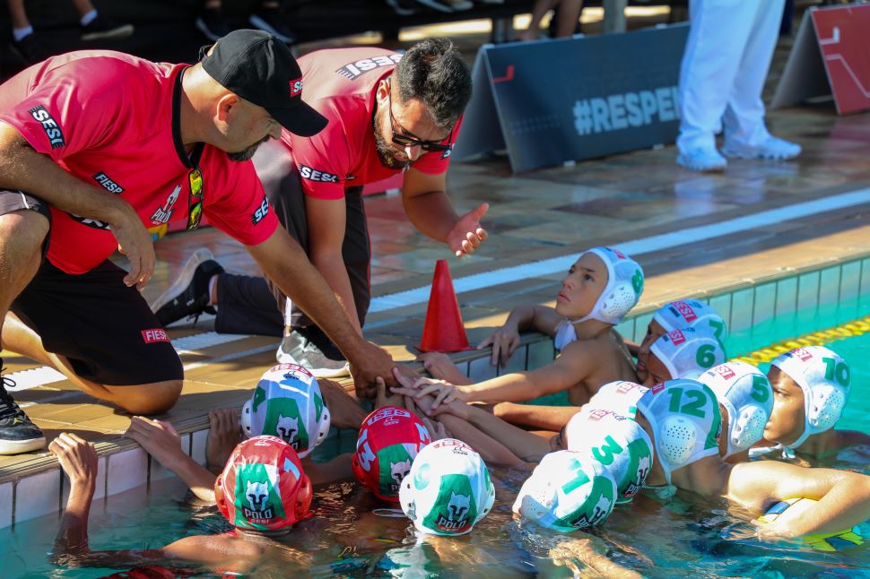 SESI Jundiaí sediou, com maestria, Brasileirão SUB14 de Polo Aquático