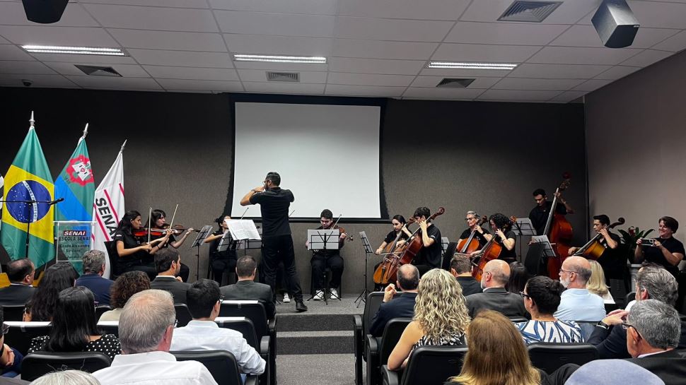 Camerata do SESI Jundiaí marca os 80 anos do SENAI