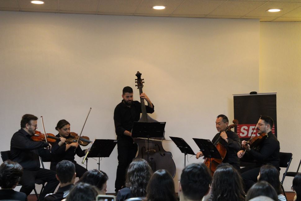 Quinteto Bachiana se apresenta pela primeira vez em Jundiaí em noite repleta de clássicos eruditos nacionais e internacionais