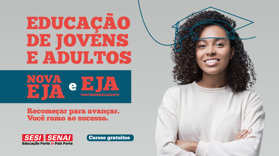 SESI-SP Jundiaí oferece vagas gratuitas na Educação de Jovens e Adultos, com a opção profissionalizante, em parceria com o Senai-SP