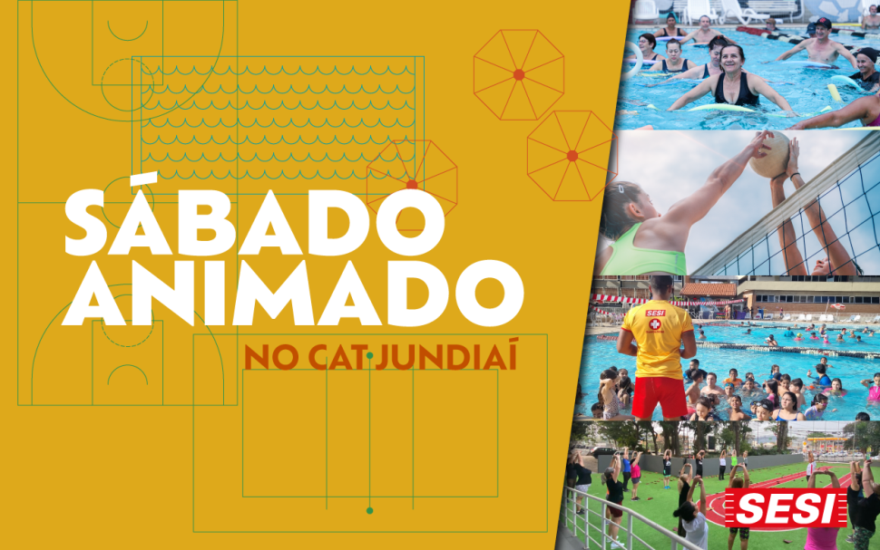 Sábado Animado no SESI Jundiaí traz esporte e diversão para toda a família