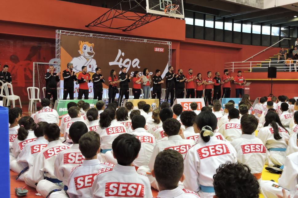 SESI Jundiaí recebe mais de 200 atletas em fim de semana dedicado ao judô