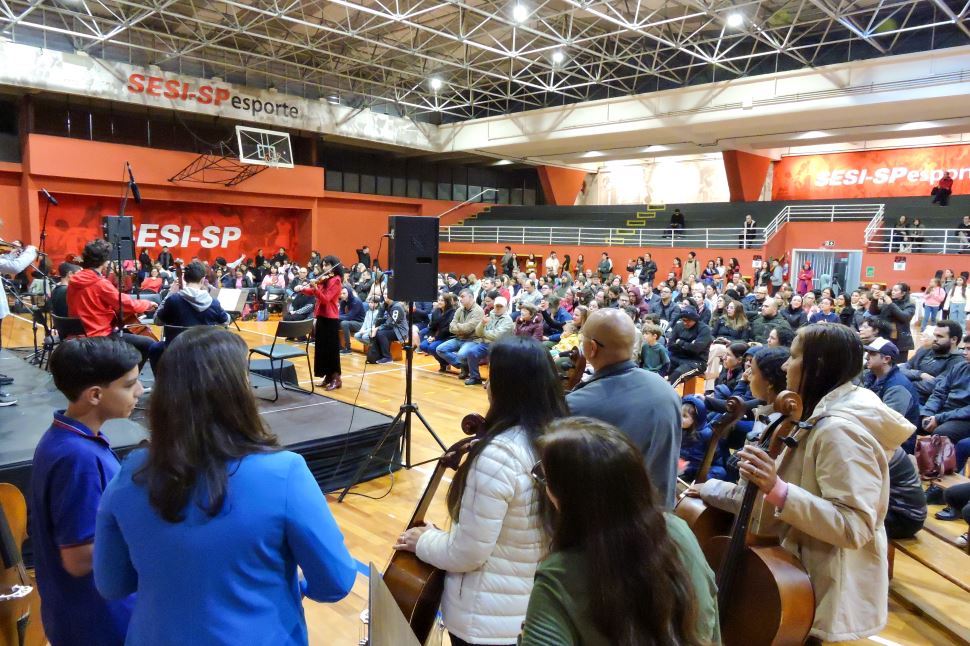 Noite musical marca encerramento do semestre do Núcleo de Cordas no CAT SESI Jundiaí