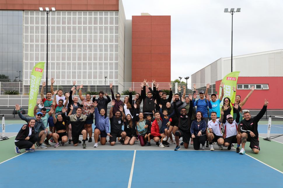 Circuito CAT SESI de Pickleball movimenta o SESI Jundiaí em clima de integração