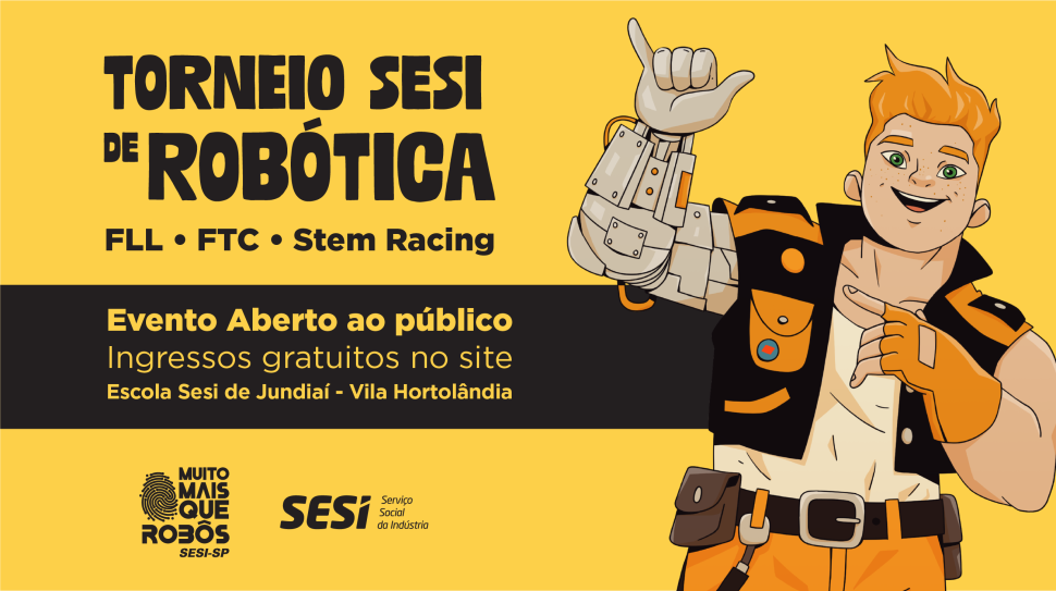 Escola Sesi Jundiaí vai sediar cinco competições regionais de robótica