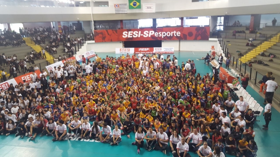 SESI Vila Leopoldina foi palco da posse dos Embaixadores do Esporte