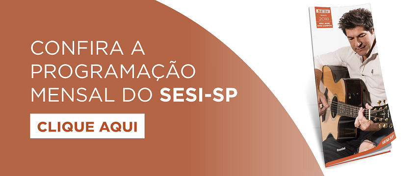 Confira a programação do mês de maio de 2018