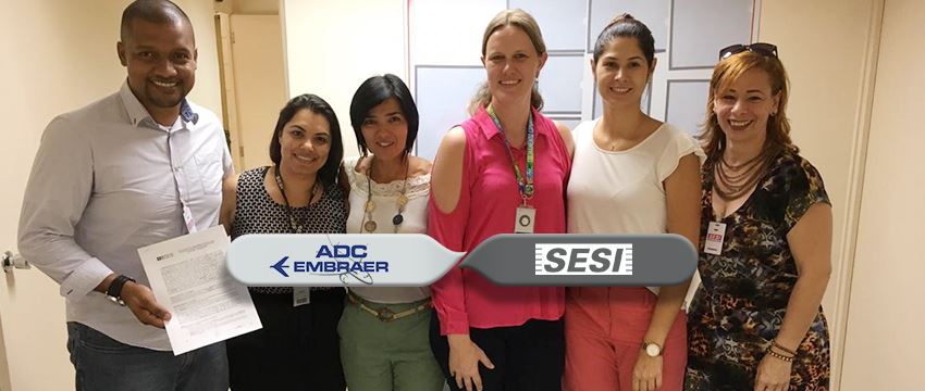 SESI e ADC Embraer firmam uma grande parceria