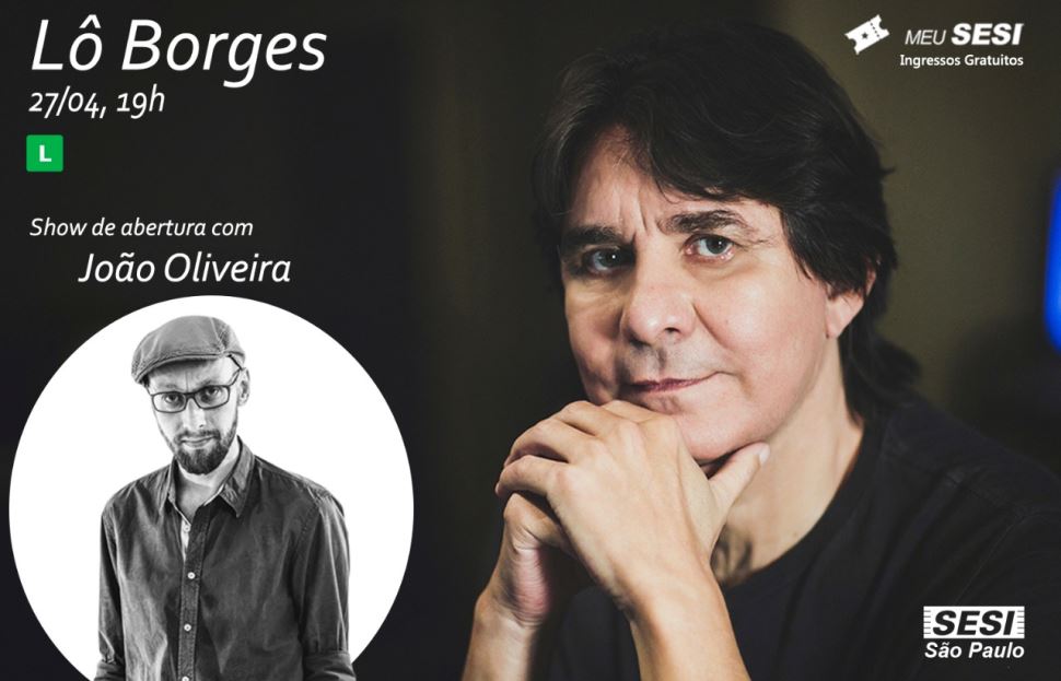 LÔ BORGES RELEMBRA O CLUBE DA ESQUINA NO SESI SÃO JOSÉ DOS CAMPOS