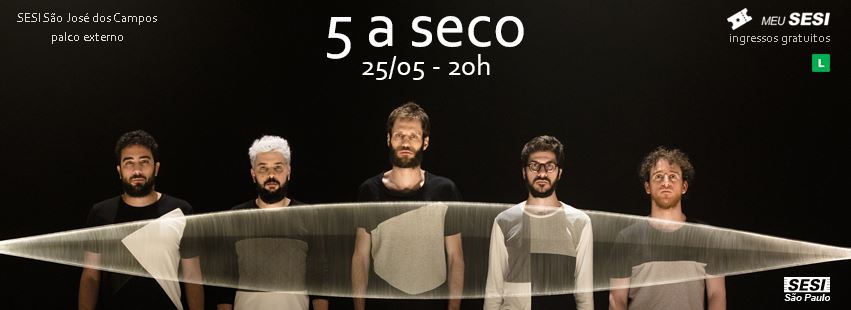 5 A SECO FAZ UM DOS ÚLTIMOS SHOWS NO SESI SÃO JOSÉ DOS CAMPOS APÓS ANÚNCIO DE PAUSA INDETERMINADA