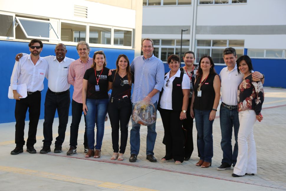 Superintendente do SESI SP visita a nova escola SESI Caçapava e demais unidades da Região!