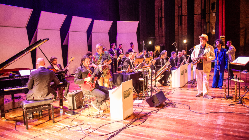 Freedom Big Band se apresenta no domingo, no Centro Cultural 