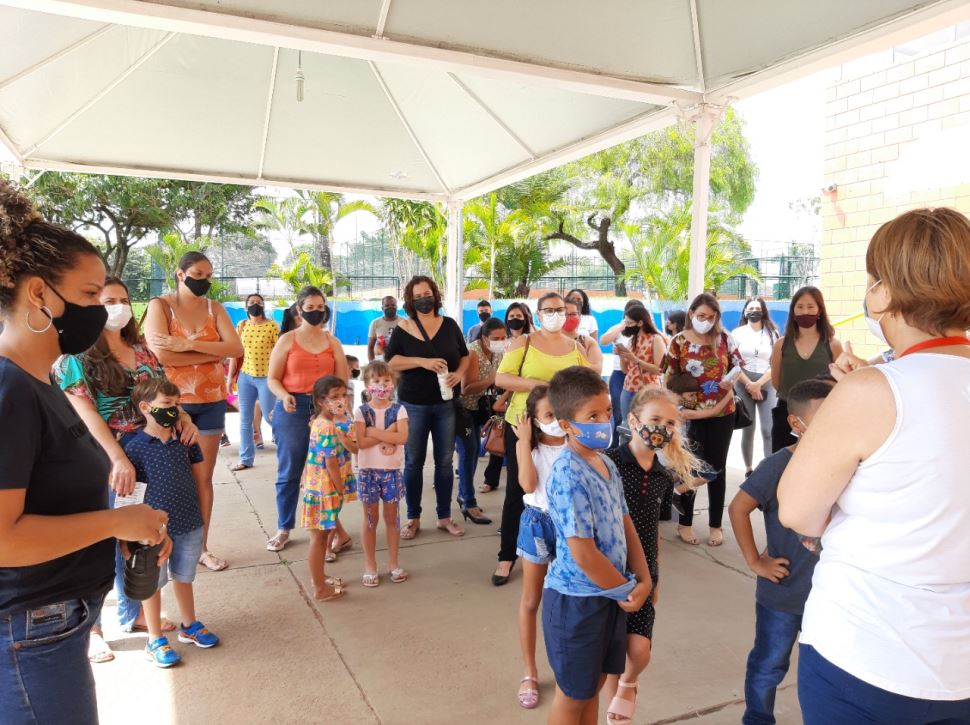 Mais que um volta às aulas, Escola SESI de Marília realizou uma acolhida aos alunos e pais no retorno de 2022