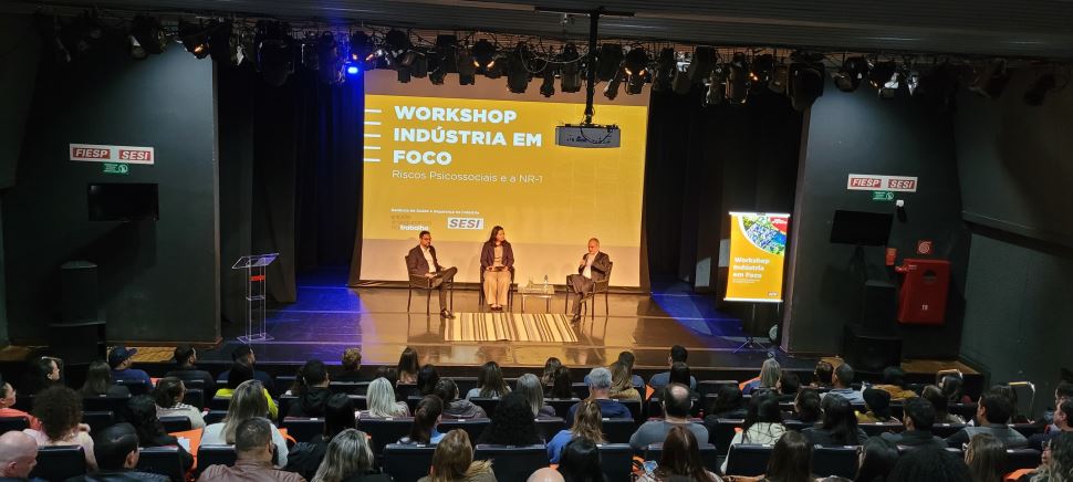 Workshop sobre saúde mental e bem-estar reúne profissionais das indústrias da região