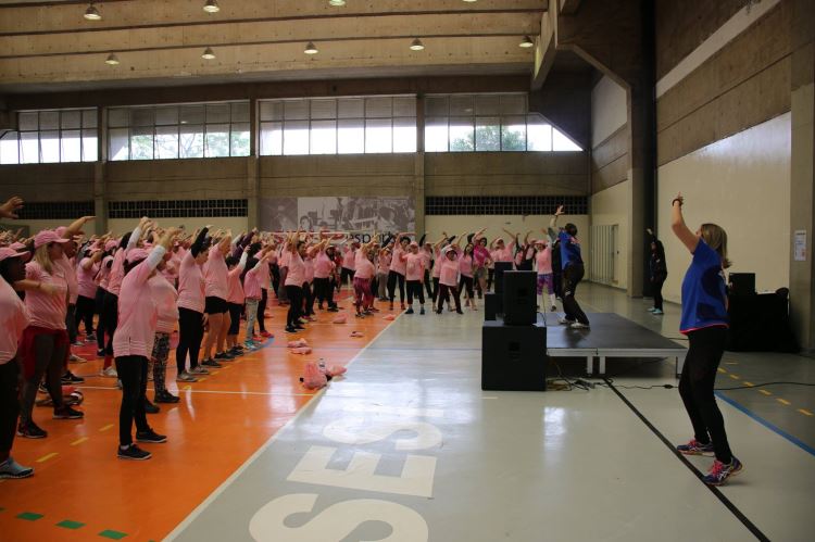 Outubro Rosa -  Caminhada do Centro de Atividades do SESI Mauá