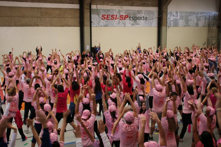 Outubro Rosa -  Caminhada do Centro de Atividades do SESI Mauá