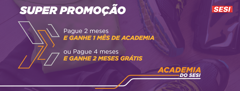 Super Promoção Prorrogada: quer ganhar 1 ou 2 meses de academia grátis?