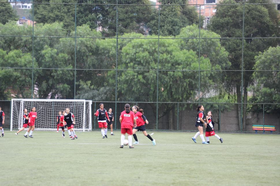 SESI Mauá realiza a 1ª Copa de Futebol Infantil Feminino