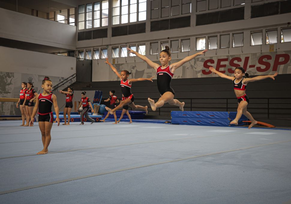 Ginástica Artística chega ao CAT Sesi Mauá como nova modalidade do Sesi Esporte