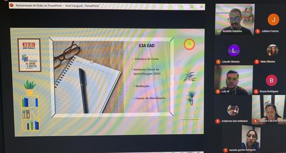 Aguaí tem aula inaugural do EJA EAD