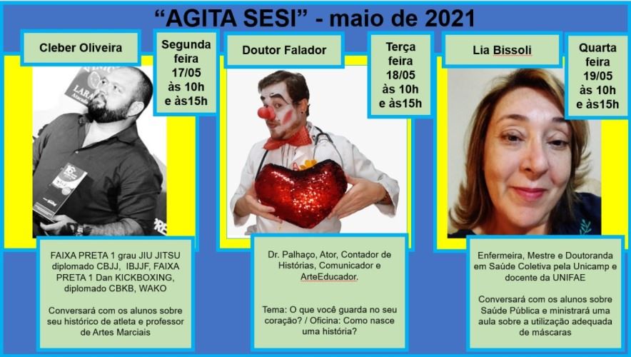 Escola de São João da Boa Vista promove Agita Sesi