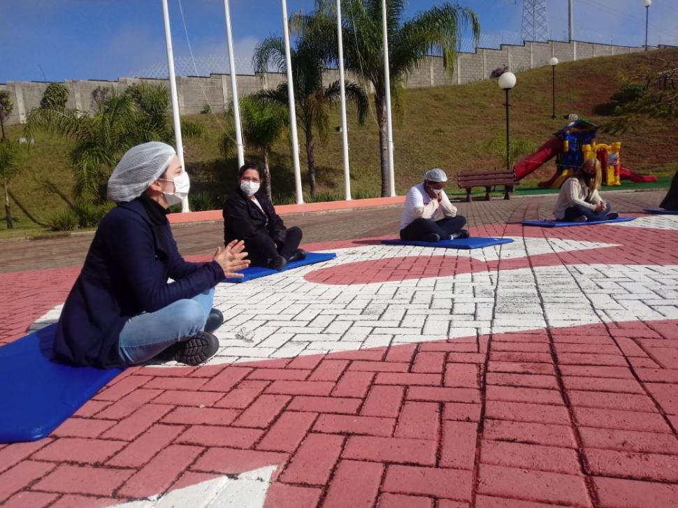Escola tem projeto para prática de atenção plena