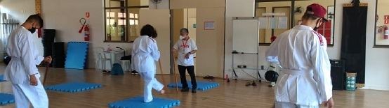 Aulas de judô retornam de forma presencial