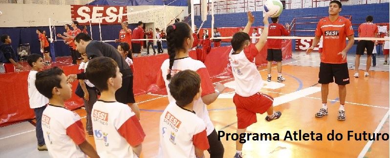 Inscrições do PAF para vôlei, atletismo, judô e futsal