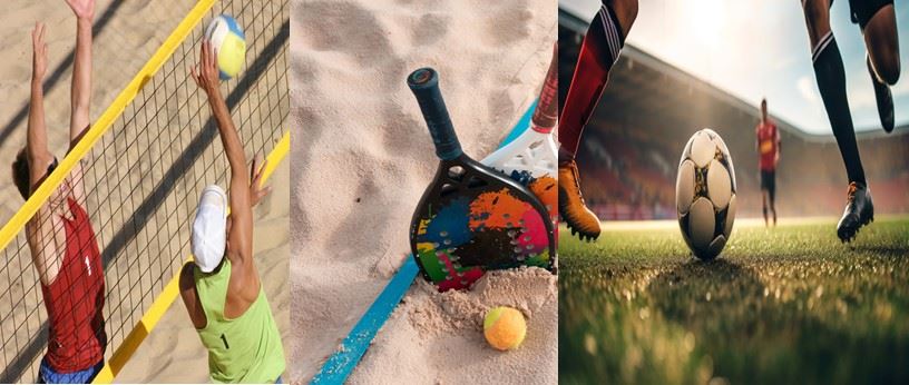 Vem jogar Futebol, Beach Tennis ou Vôlei de Areia no Sesi Mogi Guaçu