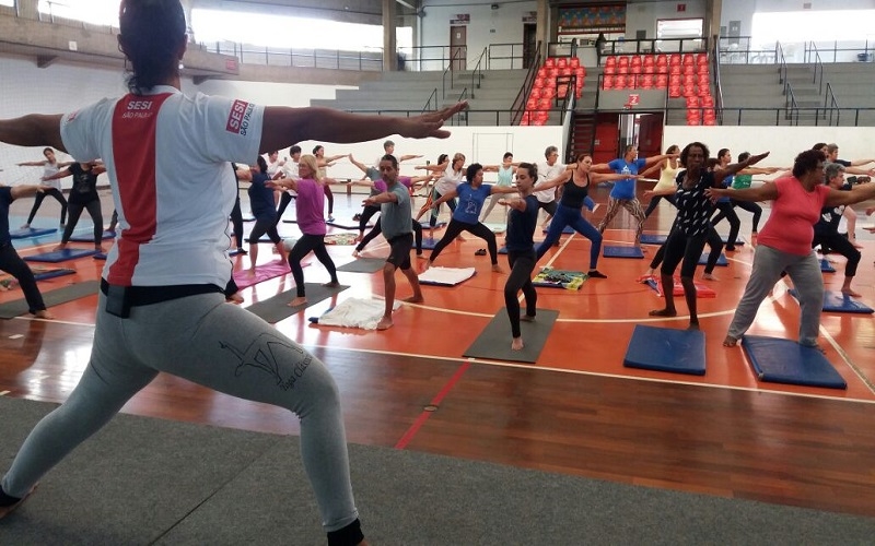 5º Encontro de Ioga no SESI Osasco