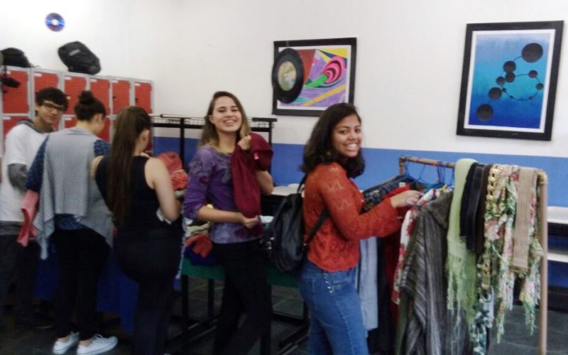 Brechó da Troca no SESI-SP de Osasco