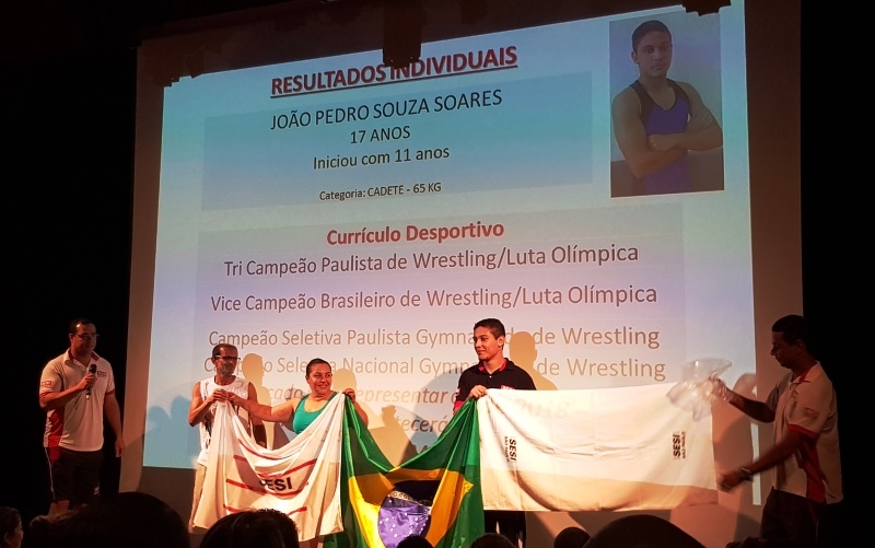 Atleta oriundo do Programa SESI SP Atleta do Futuro é 4º colocado em Campeonato Mundial de Wrestling