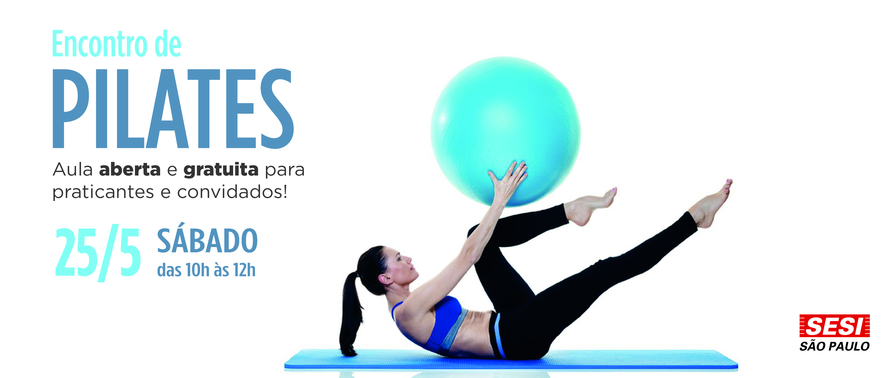 Aulas de Pilates - Sesi MT - Serviço Social da Indústria