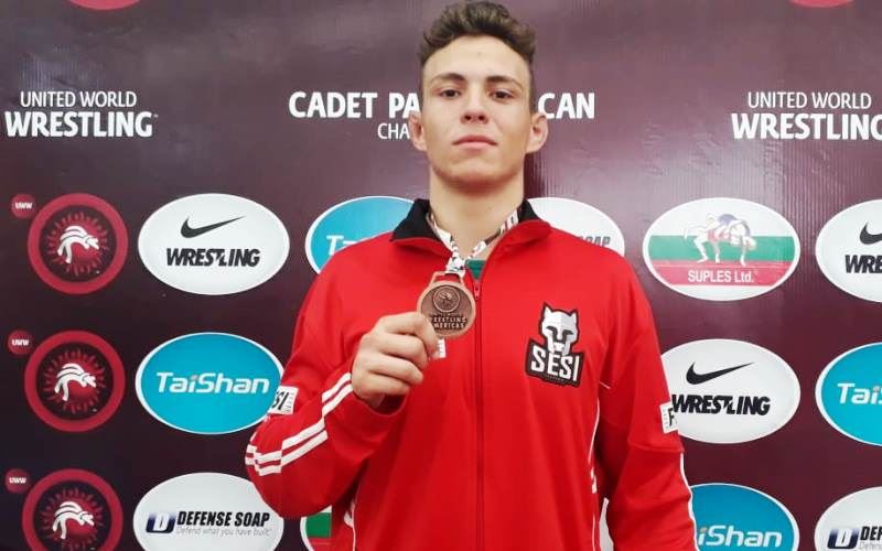 Gabriel Silva leva Bronze no Pan-Americano Cadete de Wrestling 2019 - México