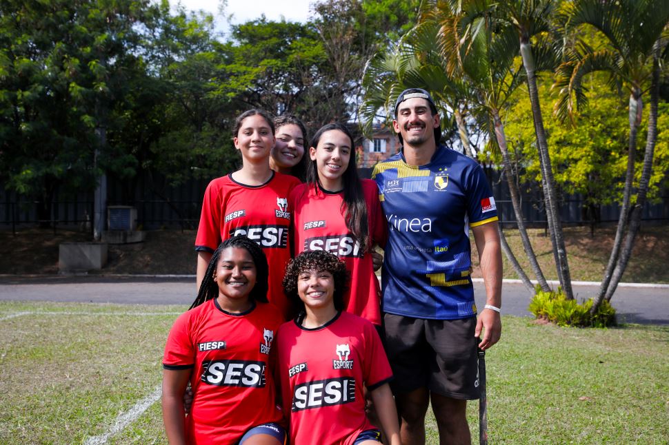 SESI marca presença em Campeonato de Rugby Feminino