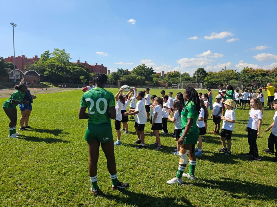 SESI recebe seleções internacionais femininas de Rugby Sevens para preparação da Etapa Mundial
