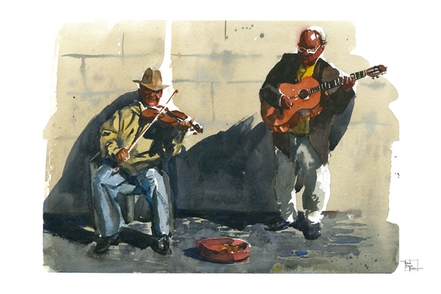 SESI Ourinhos recebe exposição Traço e Música