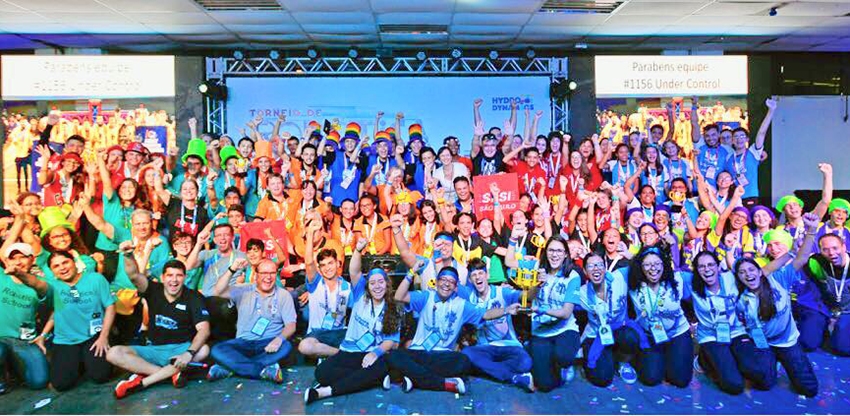 Equipe de Robótica garante classificação para etapa mundial