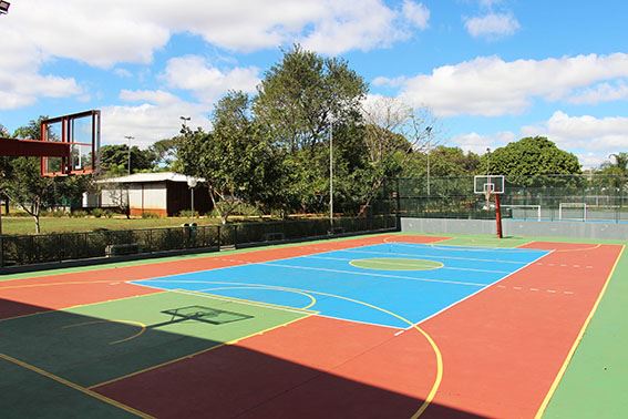 quadra de esportes
