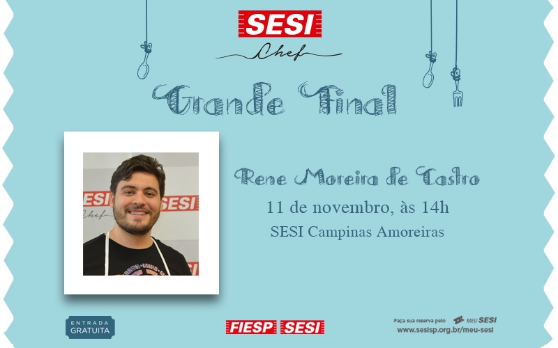 Piracicaba está na final do SESI Chef