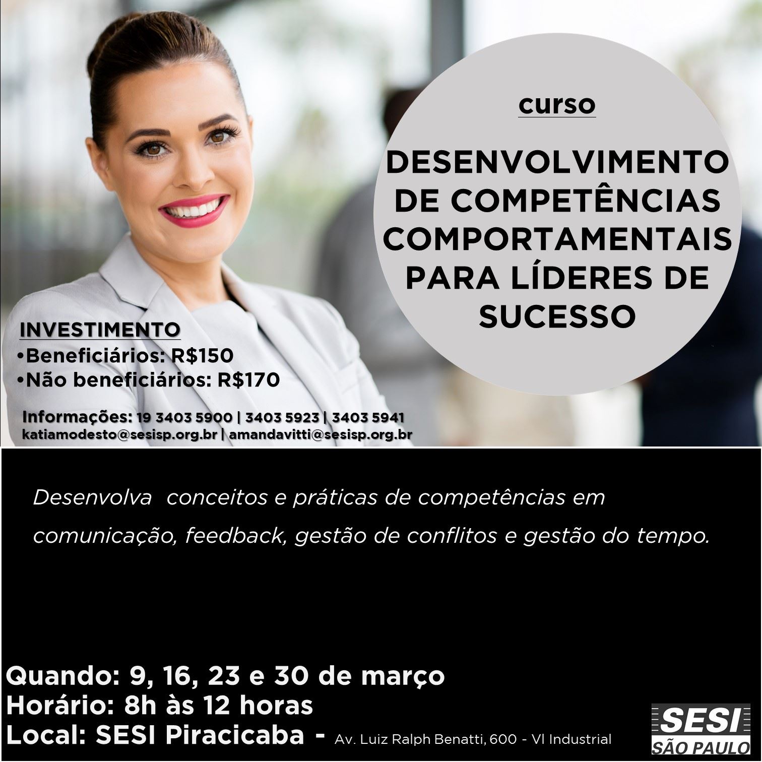 Desenvolvimento de competências comportamentais para líderes de sucesso